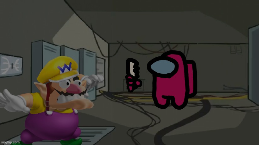 Wario dies in elec after calling Red "Sus".mp3 | made w/ Imgflip meme maker