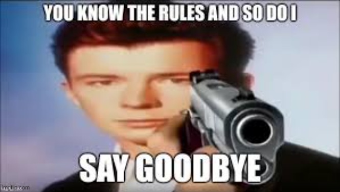 Say Goodbye | image tagged in imgflipper | made w/ Imgflip meme maker