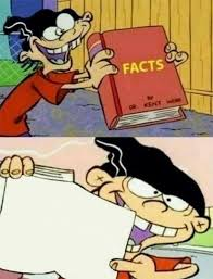 High Quality facts Blank Meme Template
