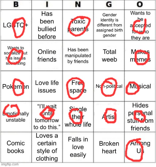 i did a do | image tagged in jer-sama's bingo | made w/ Imgflip meme maker