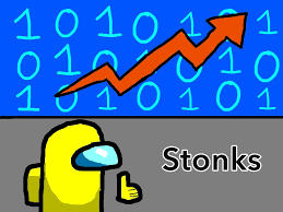 Stonks Among us Blank Meme Template