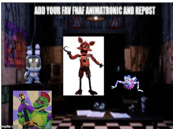 I like the Spooder Mum | image tagged in fnaf | made w/ Imgflip meme maker