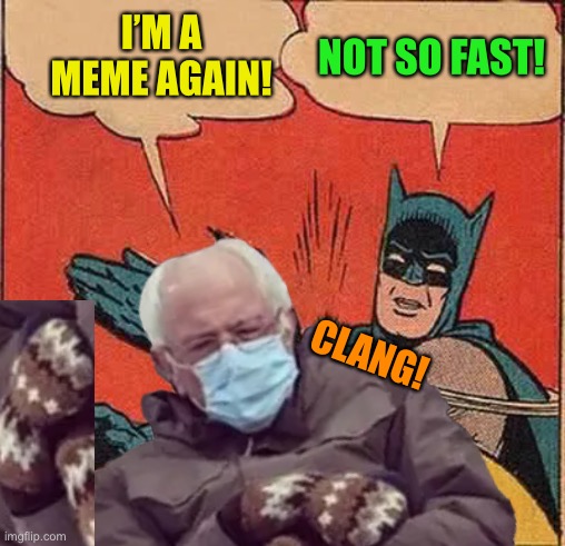 I’M A MEME AGAIN! NOT SO FAST! CLANG! | made w/ Imgflip meme maker