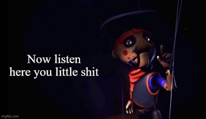 Bandit listen here | image tagged in bandit listen here | made w/ Imgflip meme maker