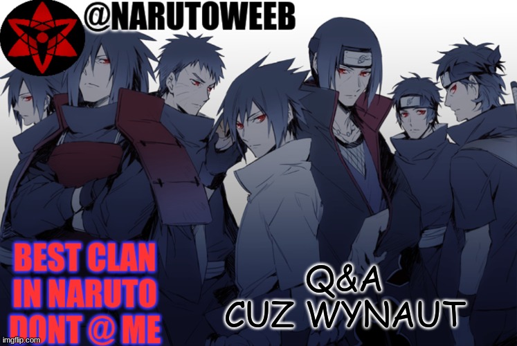 1 skip | Q&A CUZ WYNAUT | made w/ Imgflip meme maker