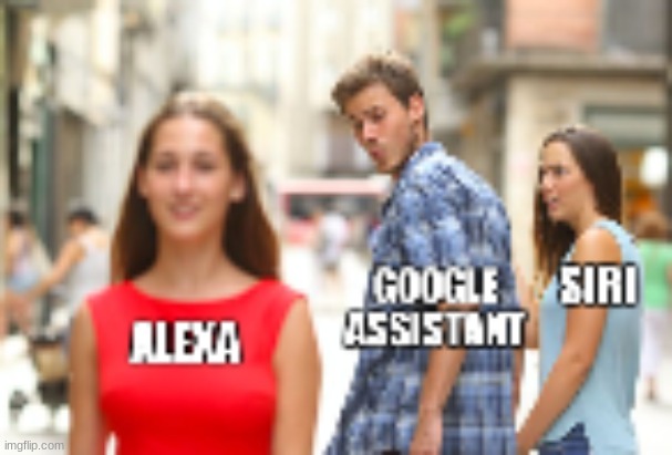 Alexa's hotter? | image tagged in alexaorsiri | made w/ Imgflip meme maker