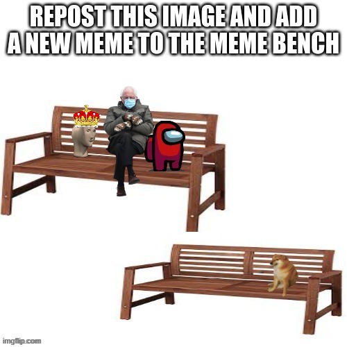 remix | image tagged in meme bench | made w/ Imgflip meme maker