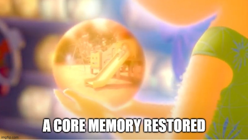 A New Core Memory | A CORE MEMORY RESTORED | image tagged in a new core memory | made w/ Imgflip meme maker