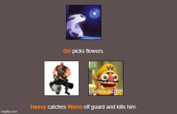 ORI AND HEAVY. WHO WILL WIN | made w/ Imgflip meme maker