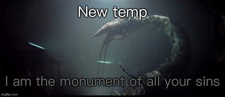 Give me more halo templates that’s not in halo 2 | New temp | image tagged in the monument of all your sins | made w/ Imgflip meme maker
