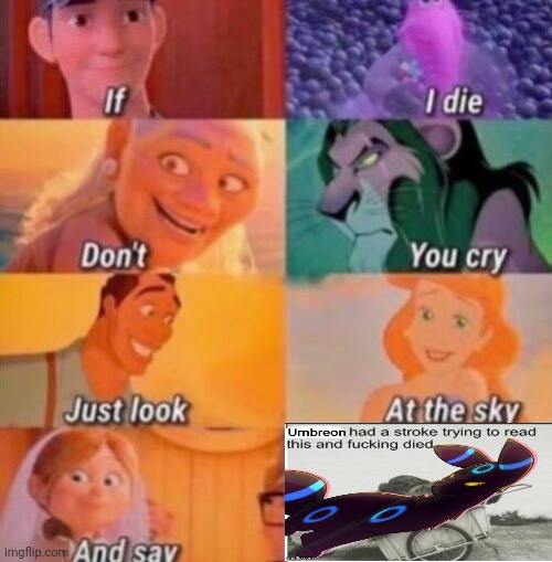 if i die | image tagged in if i die | made w/ Imgflip meme maker