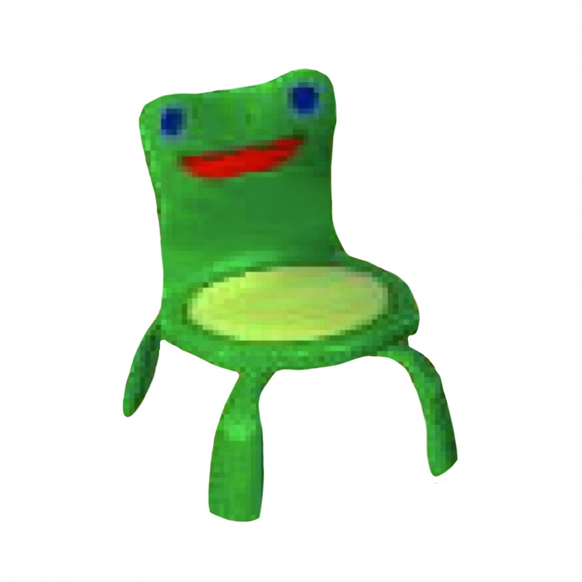 Froggy chair Blank Meme Template