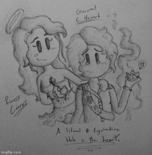 New Oc, she's the sister of Nublada. :D I thought I'd draw art of her and another of my ocs, I hope y'all like it! :3 | image tagged in princevince64 | made w/ Imgflip meme maker