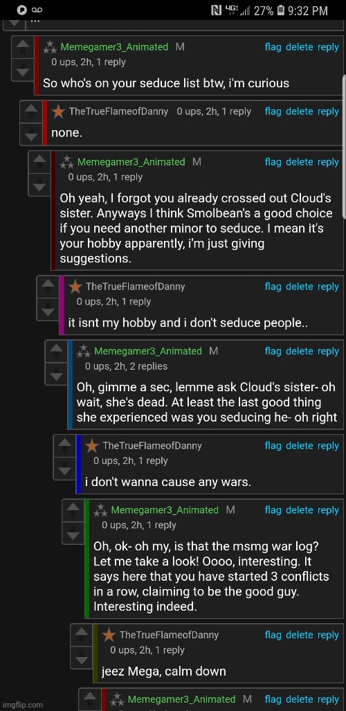 Lmao mega you did him dirty | made w/ Imgflip meme maker