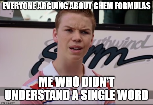 chem lec | EVERYONE ARGUING ABOUT CHEM FORMULAS; ME WHO DIDN'T UNDERSTAND A SINGLE WORD | image tagged in you guys are getting paid | made w/ Imgflip meme maker