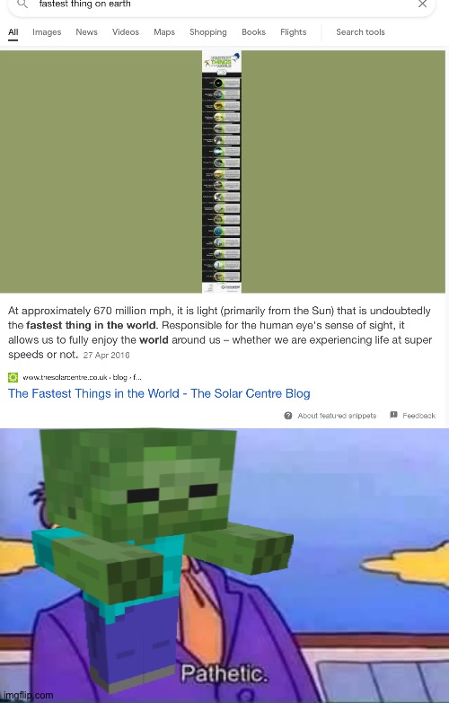 Yes. | image tagged in skinner pathetic,memes,funny,minecraft,baby zombie,fastest things in the world | made w/ Imgflip meme maker