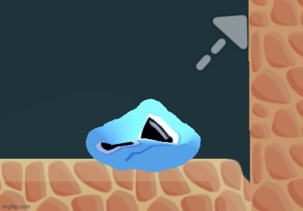 A very pissed off blob | image tagged in a very pissed off blob | made w/ Imgflip meme maker