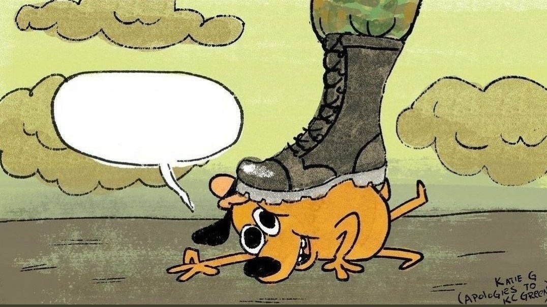 This is Fine Boot Blank Meme Template