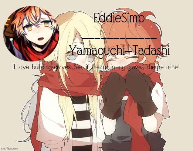 Yamaguchi announcment temp Blank Meme Template