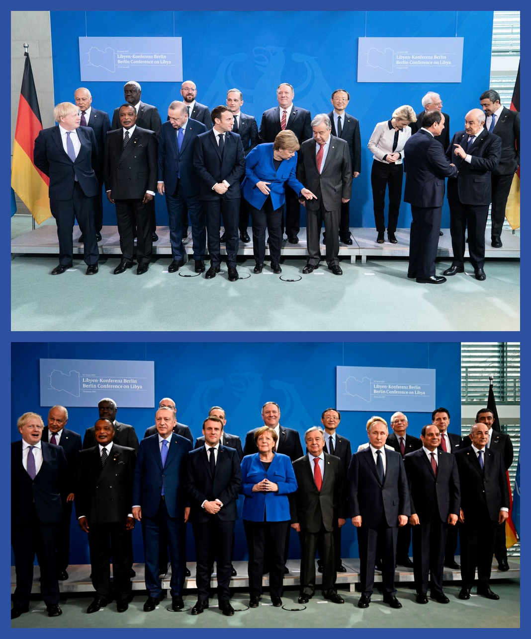 Berlin Conference on Libya Blank Meme Template