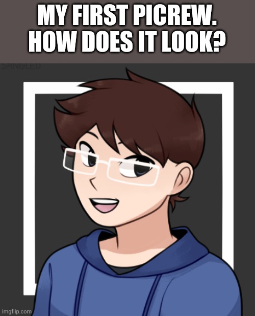 MY FIRST PICREW. HOW DOES IT LOOK? | image tagged in idk | made w/ Imgflip meme maker
