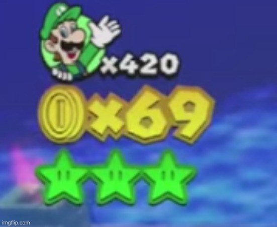 i was watching a mario speedrun video when this happened | image tagged in memes,funny,mario,420,69,numbers | made w/ Imgflip meme maker