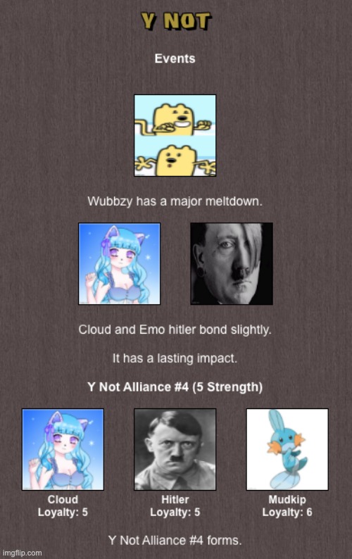 cloud x emo hitler lol | made w/ Imgflip meme maker
