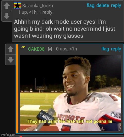 image tagged in funny,comments | made w/ Imgflip meme maker