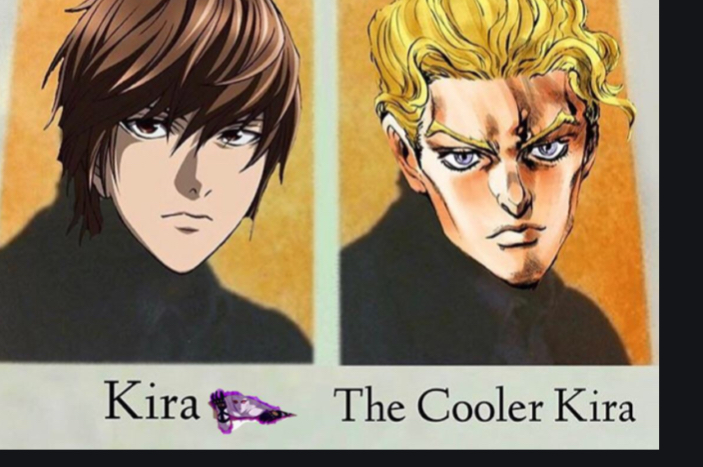 Kira vs KIRA YOSHIKAGE Blank Meme Template