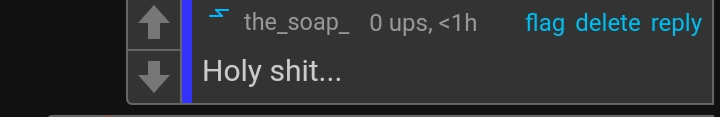 Soap holy shit Blank Meme Template
