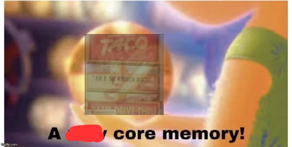 Inside out core memory | image tagged in inside out core memory | made w/ Imgflip meme maker