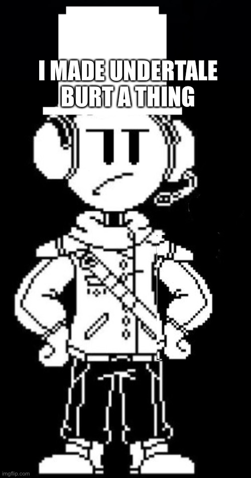 Go search "Burt Curtis" on Google and you'll see what I mean | I MADE UNDERTALE BURT A THING | image tagged in burt curtis,undertale,henry stickmin,memes,sprites,edit | made w/ Imgflip meme maker