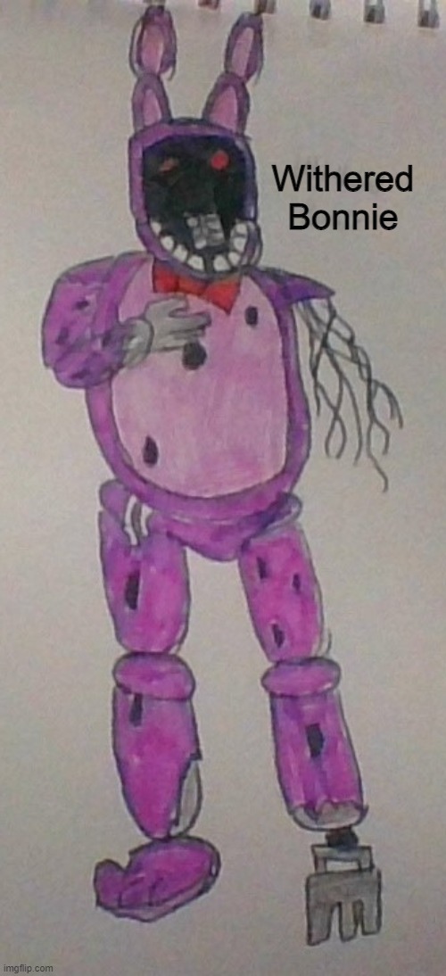 Withered
Bonnie | made w/ Imgflip meme maker