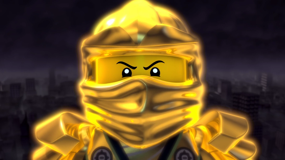 Golden ninja Blank Meme Template