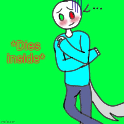 Dying inside Human Spire | *Dies inside* | image tagged in dying inside human spire | made w/ Imgflip meme maker