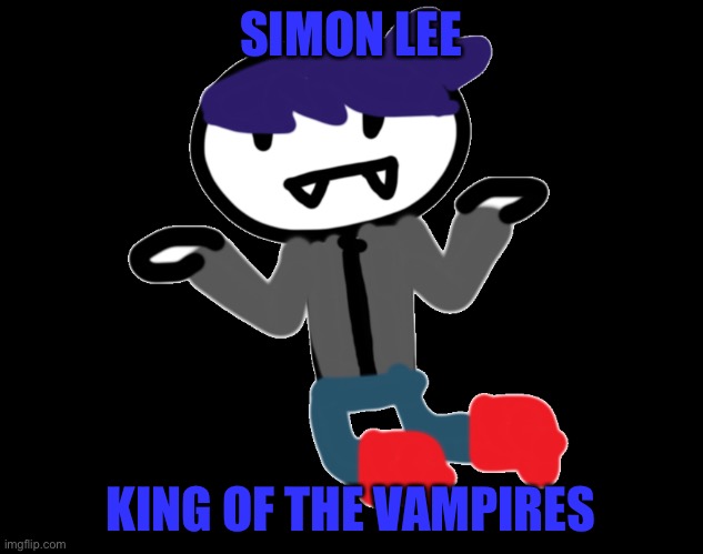Simon: where’s the pink puffball? | SIMON LEE; KING OF THE VAMPIRES | made w/ Imgflip meme maker