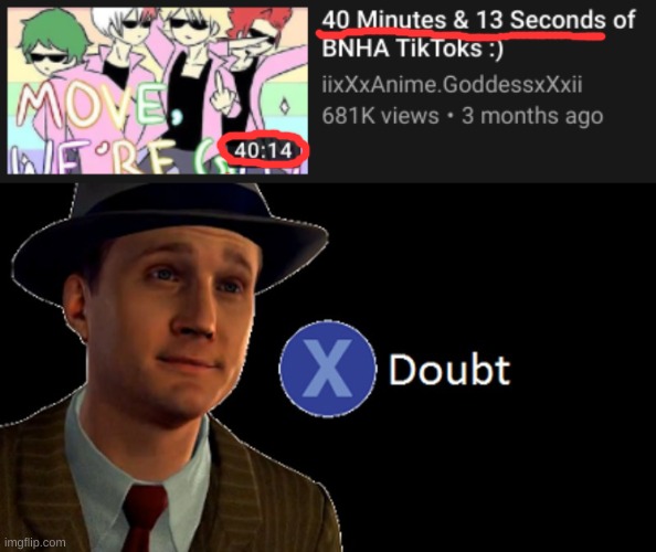 i think you're a bit off there chief | image tagged in l a noire press x to doubt,lmao,a bit off | made w/ Imgflip meme maker