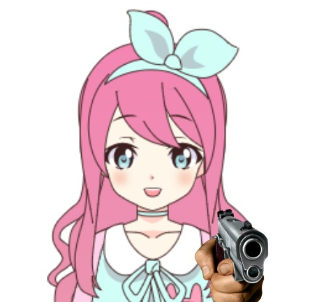 Jemy with a gun Blank Meme Template