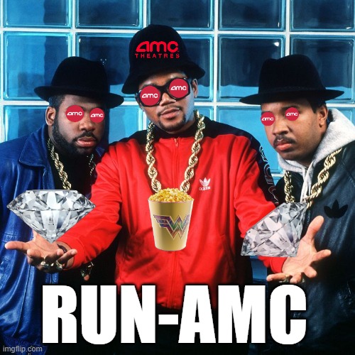 Run AMC | RUN-AMC | image tagged in amc,doge,funny,memes,saveamc | made w/ Imgflip meme maker