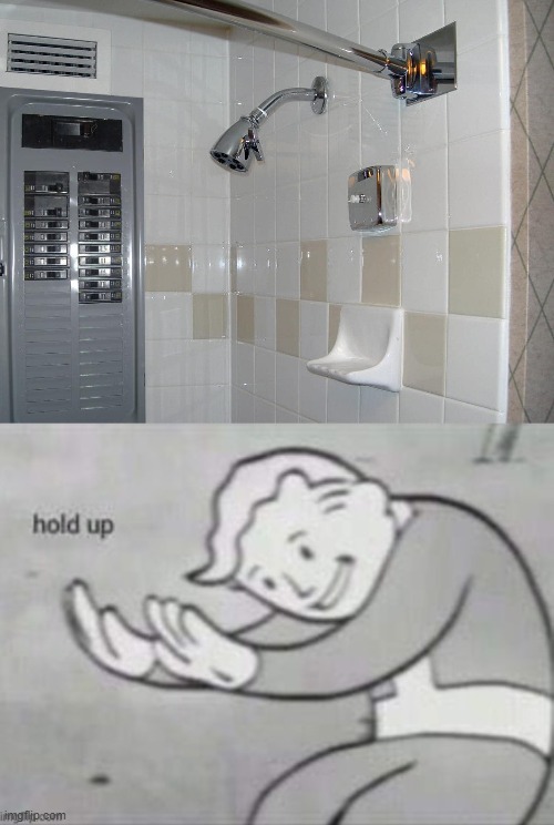 The last shower you'll ever need | image tagged in shower,wtf | made w/ Imgflip meme maker