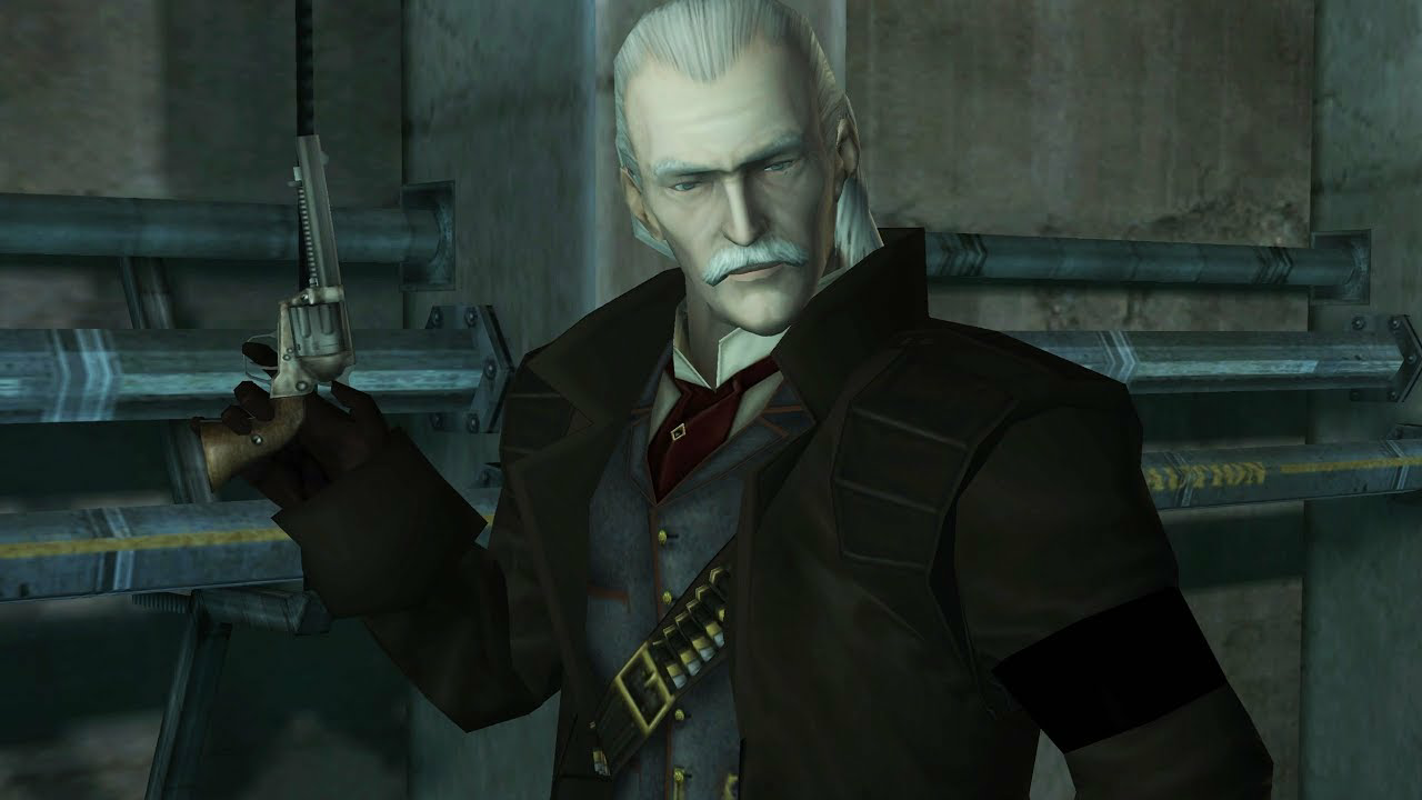 High Quality Metal Gear Solid: The Twin Snakes Revolver Ocelot Blank Meme Template