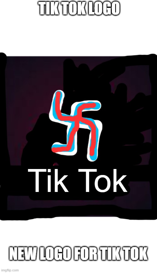 Tik Tok | TIK TOK LOGO; Tik Tok; NEW LOGO FOR TIK TOK | image tagged in tik tok | made w/ Imgflip meme maker