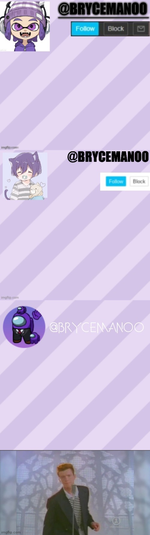 History of my announcement templates | made w/ Imgflip meme maker