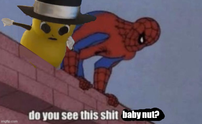 i just picked somehing random | image tagged in do you see this shit baby nut | made w/ Imgflip meme maker