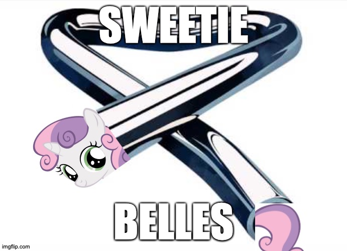 They could have, like, The Glass Heart instead of The Crystal Heart. ...Is glass a crystal? | SWEETIE; BELLES; https://www.youtube.com/watch?v=sZRm6k03rv8 | image tagged in memes,my little pony,sweet,yeeee,belle,mike | made w/ Imgflip meme maker