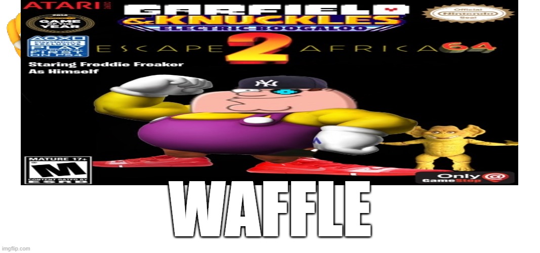 wario land | WAFFLE | image tagged in but thats none of my business neutral | made w/ Imgflip meme maker