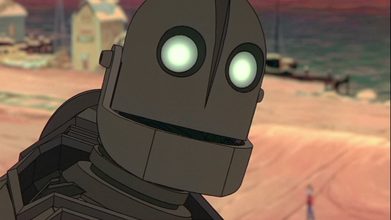 High Quality Surprised Iron Giant Blank Meme Template