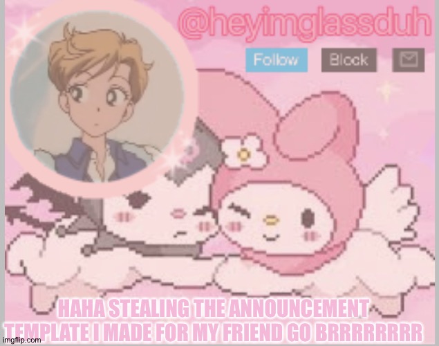 It’s so G o s h d a n g P R E T T Y | HAHA STEALING THE ANNOUNCEMENT TEMPLATE I MADE FOR MY FRIEND GO BRRRRRRRR | image tagged in no one will know the name,e v a h,h a h a h a h a h a | made w/ Imgflip meme maker