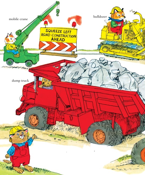 High Quality Richard scarry busy town Blank Meme Template