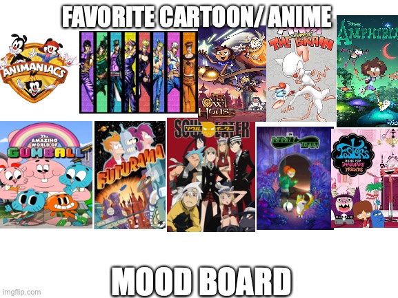 My all-time favorite cartoons and anime in one meme - Imgflip